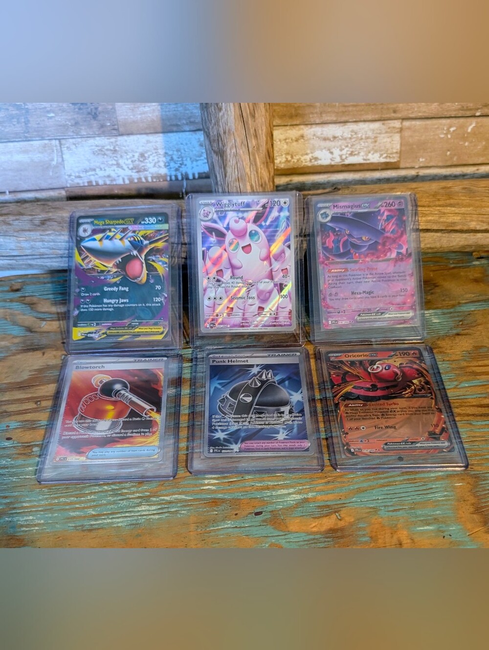 Pokemon Phantasmal Flames Rare/Ex 6 Card Bundle